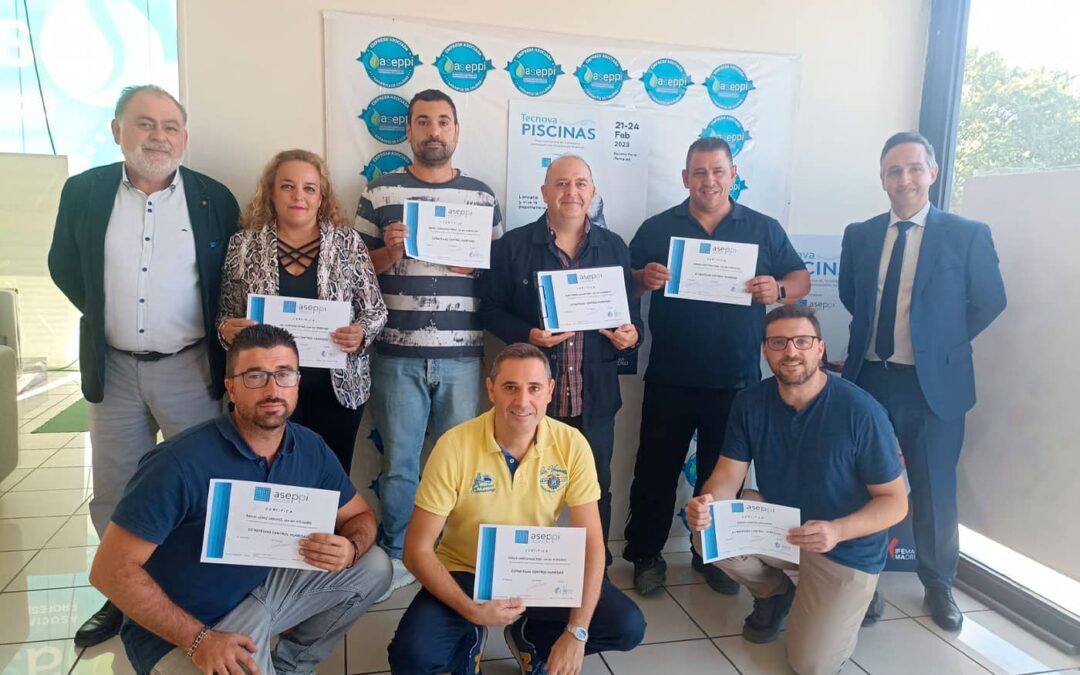 Enhorabuena a los asistentes al curso ESTRATEGIAS DE CONTROL DE LA HUMEDAD